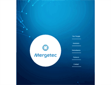 Tablet Screenshot of mergetec.com